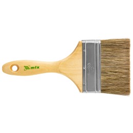 Matrix Кисть плоская Евро 4 , смешанная щетина, деревянная ручка 83082