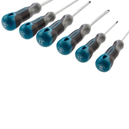 Gross Набор отверток 6 шт, S2, трехкомпонентная рукоятка 12164