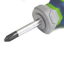 Сибртех Отвертка PH2 х 38 мм, CrV, четырехкомпонентная рукоятка 12270