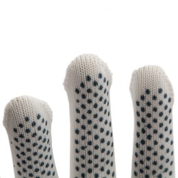 Сибртех Перчатки Нейлон, ПВХ точка, 13 класс, белые, L Россия 67825