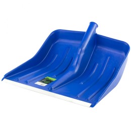 Сибртех Лопата для уборки снега пластиковая, синяя, 420 х 425 мм, без черенка, Россия, 61618