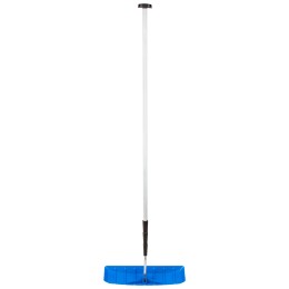 Sparta Скребок для уборки снега с крыш 610х140 мм, алюминиевая телескоп. рукоятка, длина 2-6 м// 61671