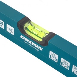 Gross Уровень алюминиевый, 800 мм, 2 глазка, HanD Werker 33902