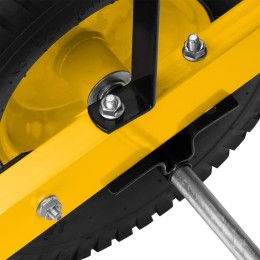 Denzel Тачка строительная, усиленная, объем 140 л, 250 кг, двухколесная, колесо 15х6.00-6 69000