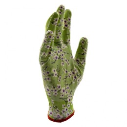 Palisad Перчатки садовые из полиэстера с нитрильным обливом, MIX цветов, M 67864