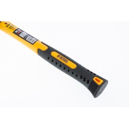 Denzel Киянка резиновая, 16 oz, черно-белая резина, фибергласовая рукоятка// 7711171