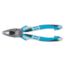 Gross Плоскогубцы комбинированные 180 мм, трехкомпонентные рукоятки 16973