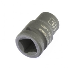 Stels Головка ударная шестигранная, 12 мм, 1/2, CrMo 13916