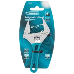 Gross Ключ разводной, 120 мм, CrV, укороченная ручка 15564