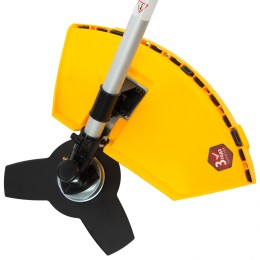 Denzel Триммер бензиновый DT 25, 25 см3, 1.3 л. с, неразъемная штанга, состоит из 2 частей 96221