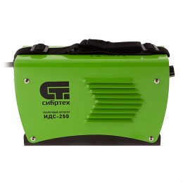 Сибртех Аппарат инверторный дуговой сварки ИДС-250, 250 А, ПВ 80%, диаметр электрода 1.6-5 мм 94378