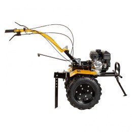 Denzel Мотоблок DPT-270X, 7 л.с, дисковое сцепление, ширина 90 см, глубина 35 см, фрез 3 х 4, ВОМ, передачи 2В/1Н 56403