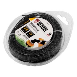 Denzel Леска для триммера двухкомпонентная эллипс, 2,0мм х 15м, блистер EXTRA CORD, 96247