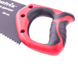 Matrix Ножовка по дереву, 400 мм, 7-8 TPI, зуб-3D, каленый зуб, тефлоновое покрытие полотна, двухкомпонентная рукоятка 23549