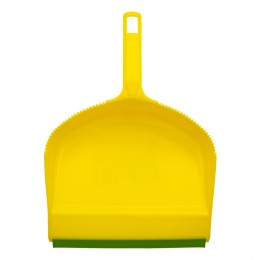 Palisad Набор: совок с кромкой 330 x 225 мм и щетка-сметка 285 мм, желтый, Home 933125