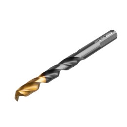 Denzel Сверло по металлу, 9 мм, HSS-Tin, Golden Tip, 8 шт. 717221