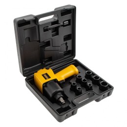 Denzel Ударный пневмогайковерт IW860+набор головок, 1/2", 7000 об/мин, 868 Нм 57473