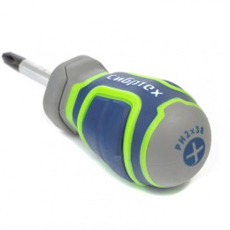 Сибртех Отвертка PH2 х 38 мм, CrV, четырехкомпонентная рукоятка 12270