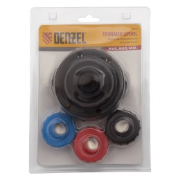 Denzel Катушка триммерная полуавтомат, шестигранник HEX х 15/6, болт М6 правый, М8 правый, М8 левый 96365