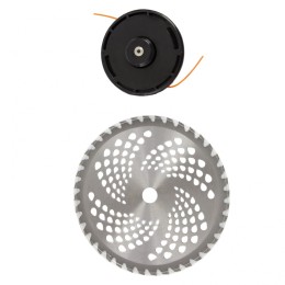 Denzel Триммер бензиновый DTL-33S, 33 см3, разъемная штанга, состоит из 2 частей 96262