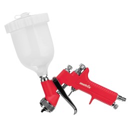 Matrix Краскораспылитель HP пневмат. с верхним бачком V= 0,6 л, сопло диаметром 1.7 мм 57321