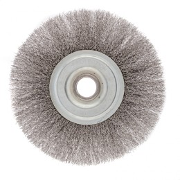 Сибртех Щетка для УШМ, 175 мм, посадка 22.2 мм, плоская, витая проволока 0.3 мм 746667