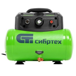 Сибртех Компрессор воздушный безмаслянный BL 1100/6 1100Вт, ресивер 6 литров, 180 л/мин 58059