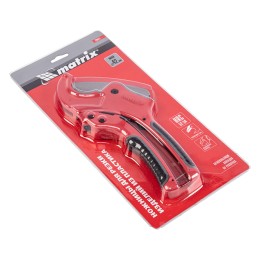 Matrix Ножницы для резки изделий из ПВХ, D до 42 мм, лезвие из нерж. стали, автоматич. // 78411