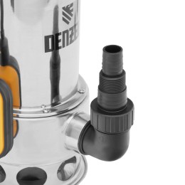 Denzel Дренажный насос DPL800X, 800 Вт, подъем 7 м, 16500 л/ч 97324
