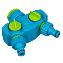 Palisad Разветвитель двухканальный, пластиковый 65786