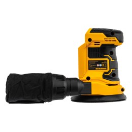 Denzel Машина шлифовальная эксцентриковая аккумуляторная COS-125-0, 18В Li-Ion 28471