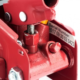 Sparta Домкрат гидравлический подкатной, 2 т, h подъема 140-285 мм, в пластиковом кейсе, compact 510084