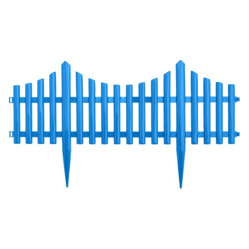 Забор декоративный Гибкий, 24 х 300 см, голубой, Россия, Palisad 65019