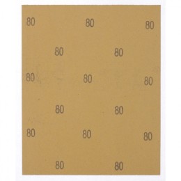 Matrix Шлифлист на бумажной основе, P 80, 230 х 280 мм, 10 шт, водостойкий 75606