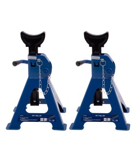 Stels Подставки под автомобиль регулируемые, 3 т, H подъема 280-430 мм, 2 шт, 51627