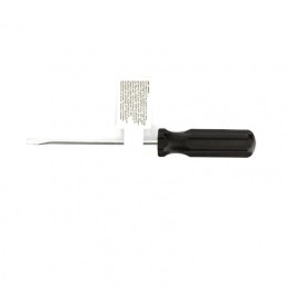 Sparta Отвертка SL3 х 75 мм, углеродистая сталь, черная пластиковая рукоятка 13201