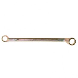 Сибртех Ключ накидной, 14 х 15 мм, желтый цинк 14624