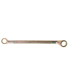 Сибртех Ключ накидной, 14 х 15 мм, желтый цинк 14624