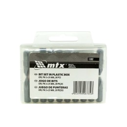 Matrix Бита PH2 x 25 мм, сталь 45Х, 20 шт, пластиковый бокс 11352