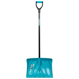 Palisad Лопата для уборки снега пластиковая Luxe,460 х 335 х 1300 мм, металлопластиковый черенок, 615915