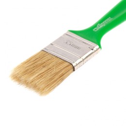 Сибртех Кисть флейцевая Эксперт , 35 x 8, натуральная щетина, пластиковая ручка 83307