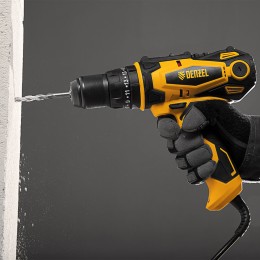 Denzel Дрель-шуруповерт сетевая ударная ISD-300-13 26211