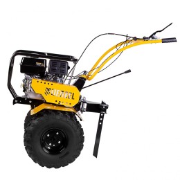 Denzel Мотоблок DPT-370-PRO, 7 л.с, ременное сцепление, ширина 90 см, глубина 35 см, фрез 3 х 4, ШОМ, передачи 4В/2Н 56404