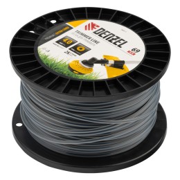 Denzel Леска для триммера двухкомпонентная круглая, 4,0мм х 69м, на DIN катушке EXTRA CORD 96811