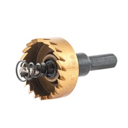 Denzel Коронка по металлу HSS, 35 мм, нитридтитановое покрытие 724110