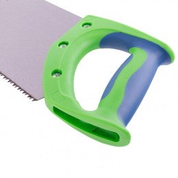 Сибртех Ножовка по дереву Зубец , 450 мм, 7-8 TPI, каленый зуб 2D, двухкомпонентная рукоятка 23803