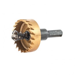 Denzel Коронка по металлу HSS, 38 мм, нитридтитановое покрытие 724111