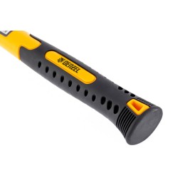 Denzel Киянка резиновая, 16 oz, черная резина, фибергласовая рукоятка// 7711185