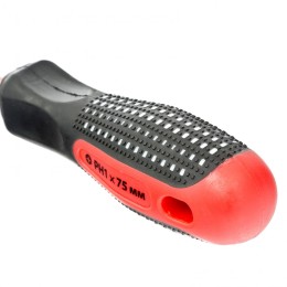 Matrix Отвертка Fusion, PH1 х 75 мм, CrV, трехкомпонентная рукоятка "Anti slip" 11440