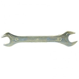 Sparta Ключ рожковый, 24 х 27 мм, оцинкованный (КЗСМИ) 14379